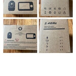 2.4GHz Wireless Video Baby Monitor